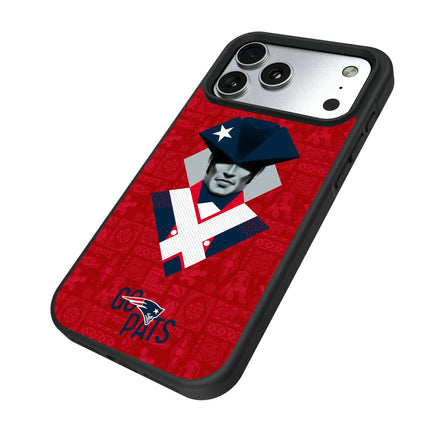 New England Patriots Deco Bump Phone Case for Apple iPhone