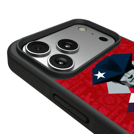 New England Patriots Deco Bump Phone Case for Apple iPhone