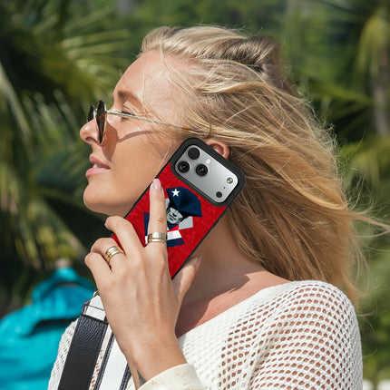 New England Patriots Deco Bump Phone Case for Apple iPhone