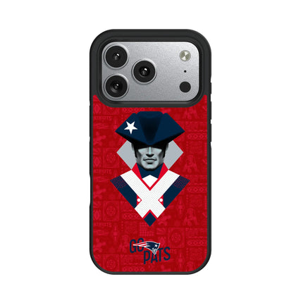 New England Patriots Deco Bump Phone Case for Apple iPhone