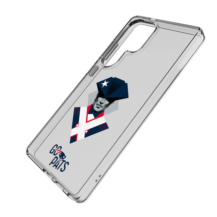 New England Patriots Deco Clear Phone Case for Samsung Galaxy
