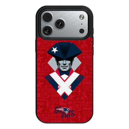 New England Patriots Deco MagSafe Compatible Phone Case for Apple iPhone