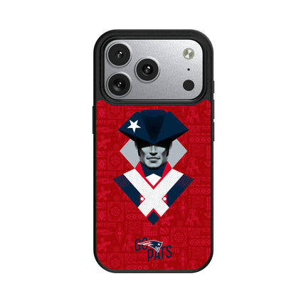 New England Patriots Deco MagSafe Compatible Phone Case for Apple iPhone