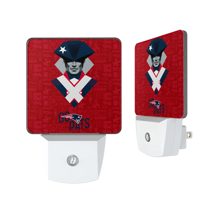 New England Patriots Deco Night Light 2-Pack