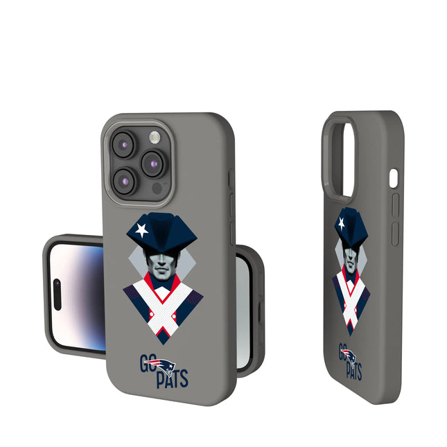 New England Patriots Deco Soft Touch Phone Case for Apple iPhone