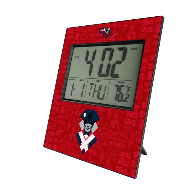 New England Patriots Deco Wall Clock