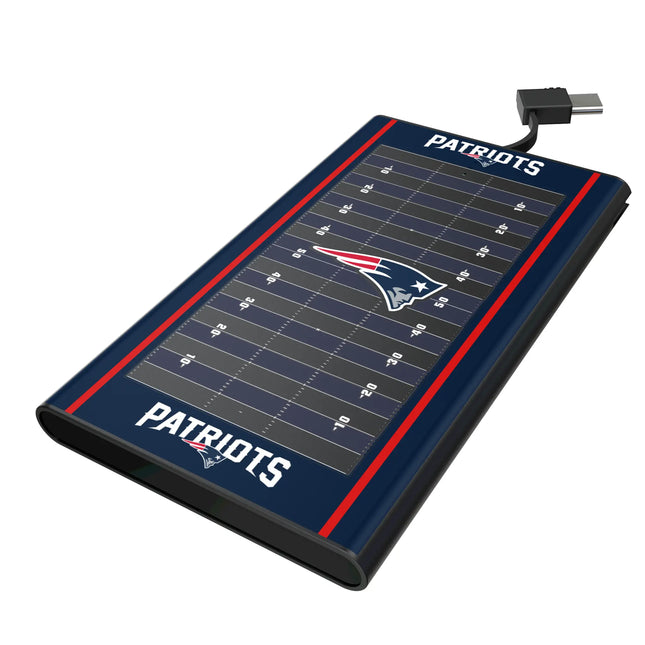 New England Patriots Field 5000mAh Flat Powerbank