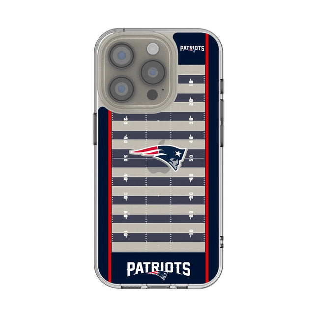 New England Patriots Field Clear Phone Case for Apple iPhone