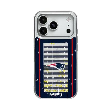 New England Patriots Field Glitter Phone Case for Apple iPhone