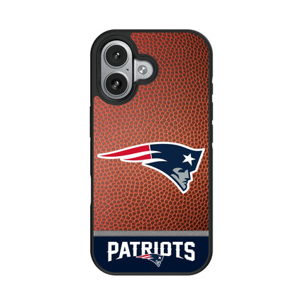 New England Patriots Football Wordmark Bump Phone Case for Apple iPhone