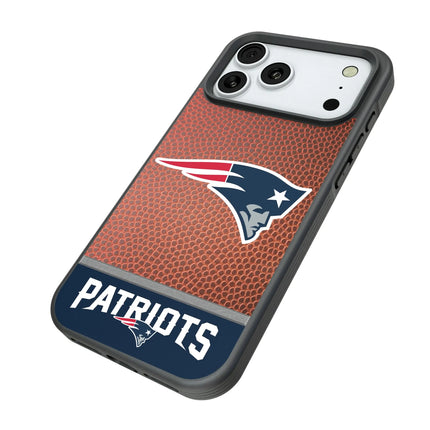 New England Patriots Football Wordmark Bump Phone Case for Apple iPhone