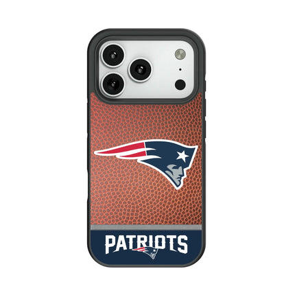 New England Patriots Football Wordmark Bump Phone Case for Apple iPhone
