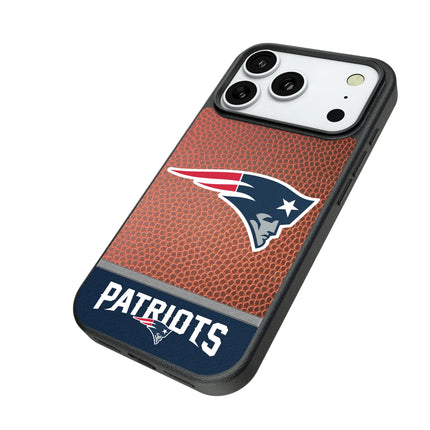 New England Patriots Football Wordmark MagSafe Compatible Phone Case for Apple iPhone