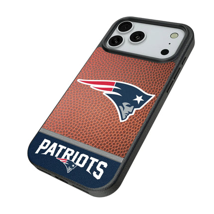 New England Patriots Football Wordmark MagSafe Compatible Phone Case for Apple iPhone