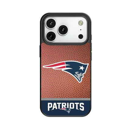 New England Patriots Football Wordmark MagSafe Compatible Phone Case for Apple iPhone