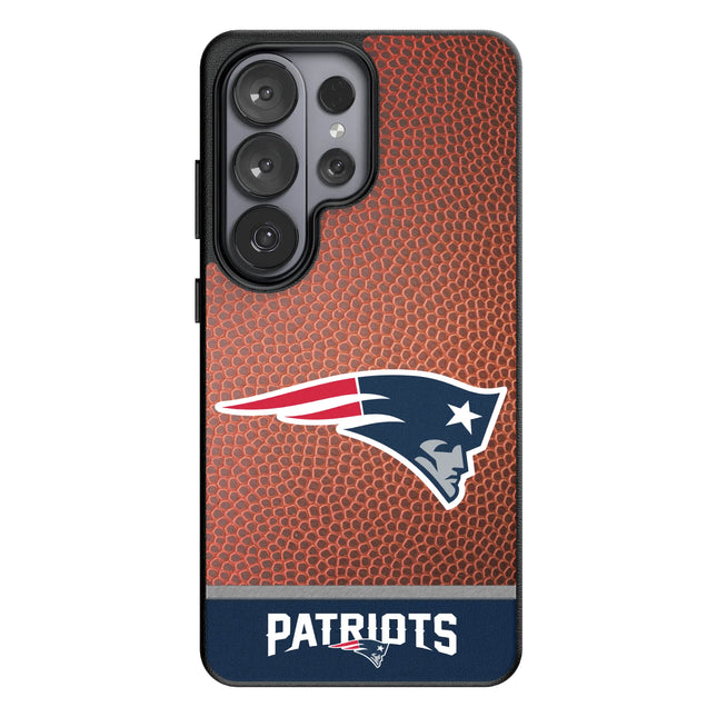 New England Patriots Football Wordmark MagSafe Compatible Phone Case for Samsung Galaxy