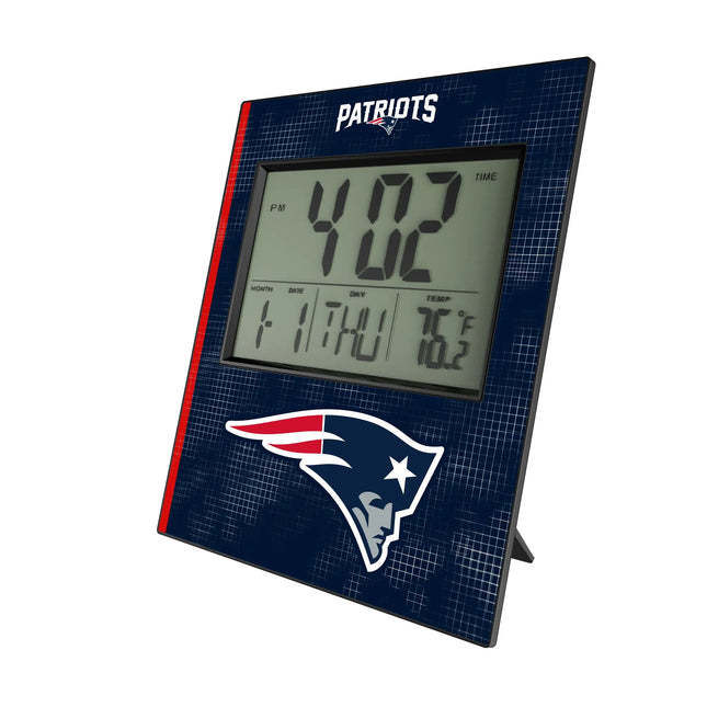 New England Patriots Hatch Wall Clock