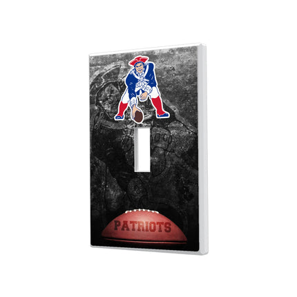 New England Patriots Historic Collection Legendary Hidden-Screw Light Switch Plate