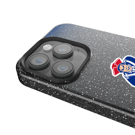 New England Patriots Historic Collection Linen Black Bling Phone Case for Apple iPhone
