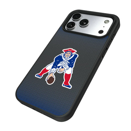 New England Patriots Historic Collection Linen Bump Phone Case for Apple iPhone
