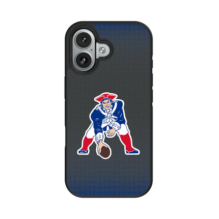 New England Patriots Historic Collection Linen Bump Phone Case for Apple iPhone