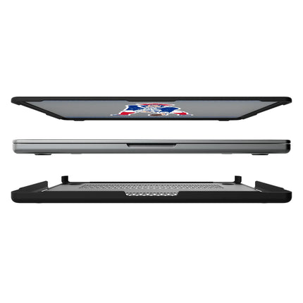 New England Patriots Historic Collection Linen Laptop Case for Apple MacBook