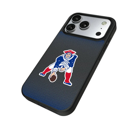 New England Patriots Historic Collection Linen MagSafe Compatible Phone Case for Apple iPhone