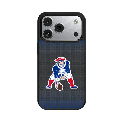 New England Patriots Historic Collection Linen MagSafe Compatible Phone Case for Apple iPhone
