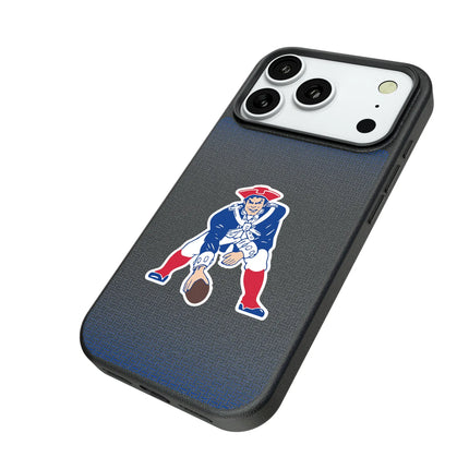 New England Patriots Historic Collection Linen MagSafe Compatible Phone Case for Apple iPhone