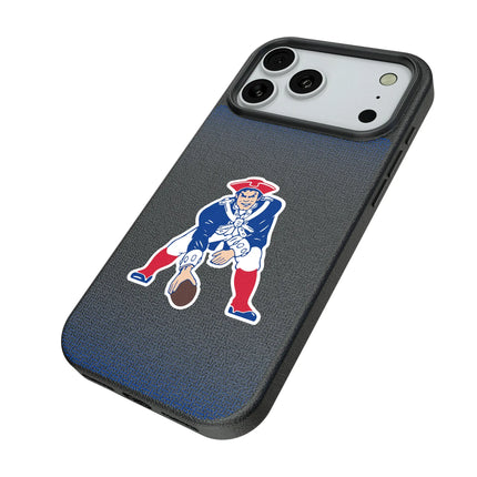 New England Patriots Historic Collection Linen MagSafe Compatible Phone Case for Apple iPhone
