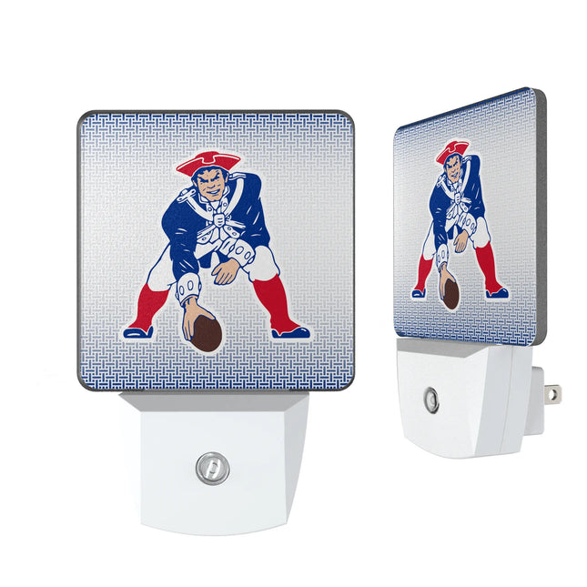 New England Patriots Historic Collection Linen Night Light 2-Pack