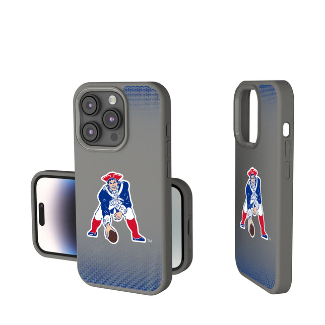New England Patriots Historic Collection Linen Soft Touch Phone Case for Apple iPhone