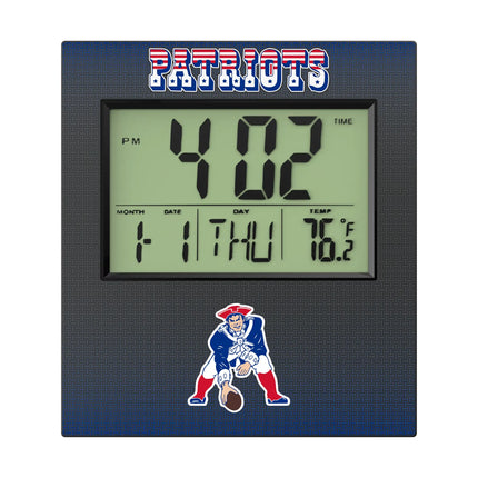 New England Patriots Historic Collection Linen Wall Clock
