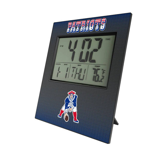 New England Patriots Historic Collection Linen Wall Clock