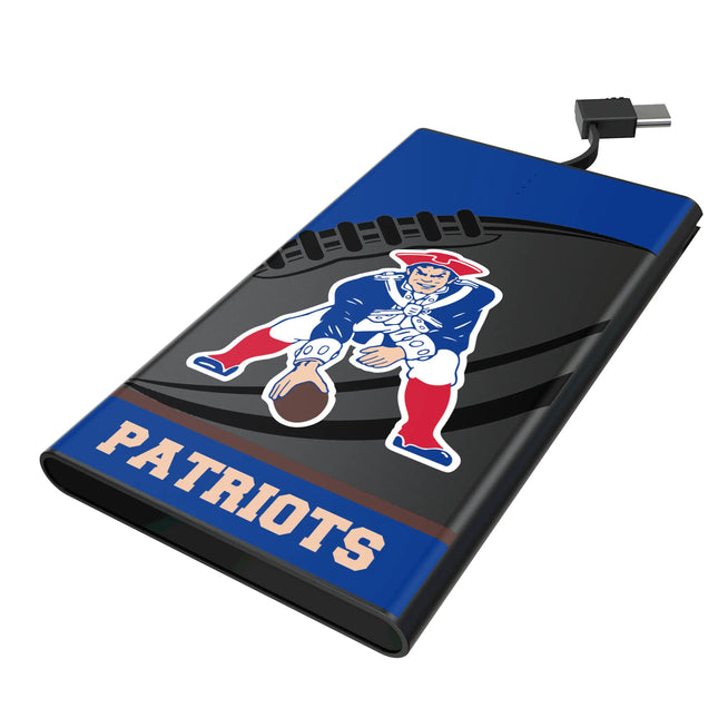 New England Patriots Historic Collection Passtime 5000mAh Flat Powerbank