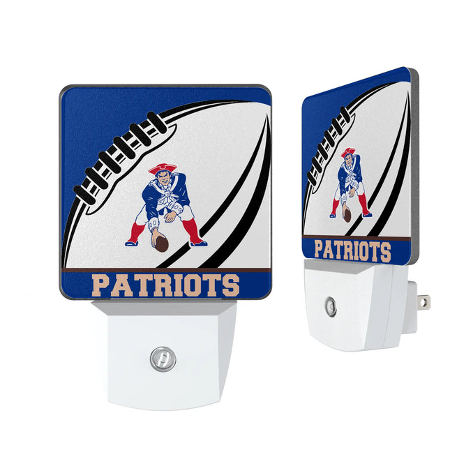 New England Patriots Historic Collection Passtime Night Light 2-Pack