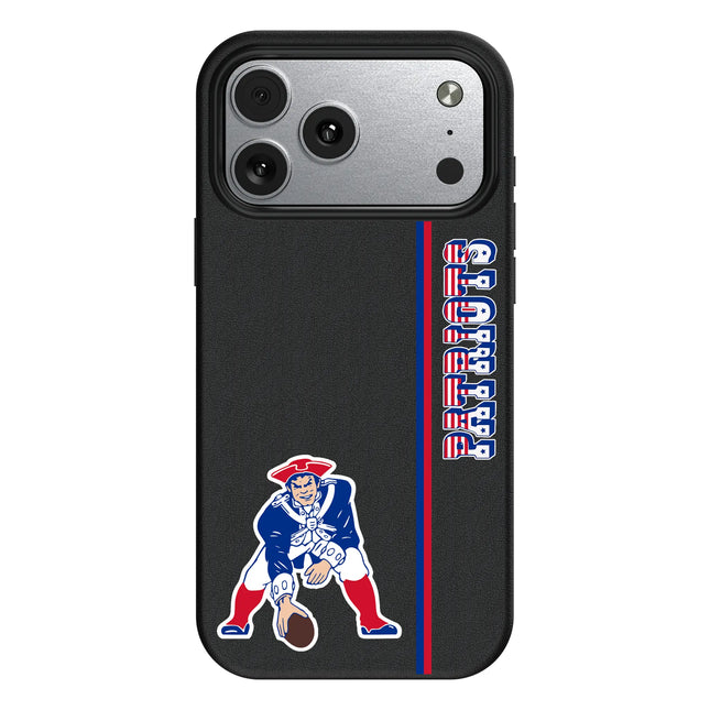 New England Patriots Historic Collection Sidebar MagSafe Compatible Phone Case for Apple iPhone