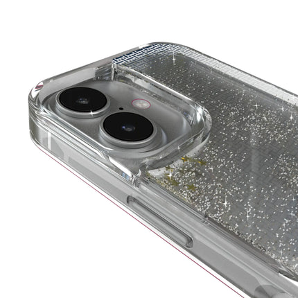 New England Patriots Linen Glitter Phone Case for Apple iPhone