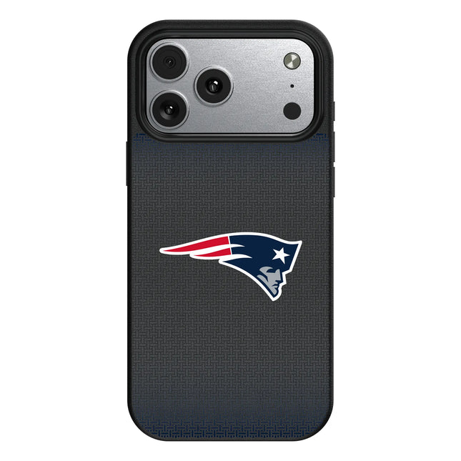New England Patriots Linen MagSafe Compatible Phone Case for Apple iPhone