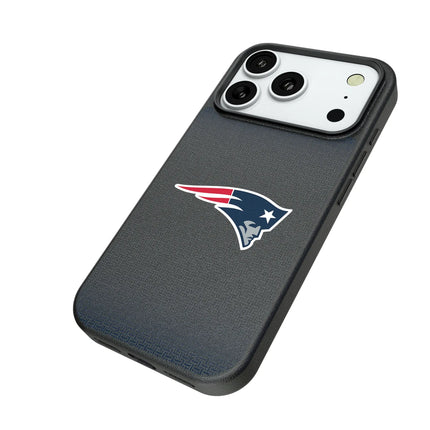 New England Patriots Linen MagSafe Compatible Phone Case for Apple iPhone