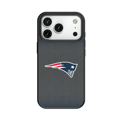 New England Patriots Linen MagSafe Compatible Phone Case for Apple iPhone