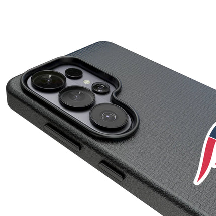 New England Patriots Linen MagSafe Compatible Phone Case for Samsung Galaxy