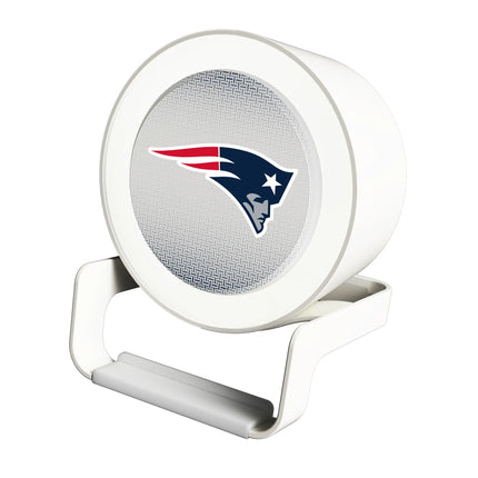 New England Patriots Linen Night Light Charger and Bluetooth Speaker