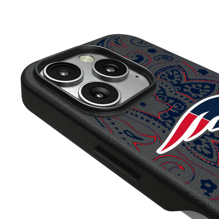 New England Patriots Paisley MagSafe Compatible Phone Case for Apple iPhone