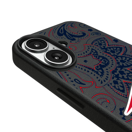 New England Patriots Paisley MagSafe Compatible Phone Case for Apple iPhone