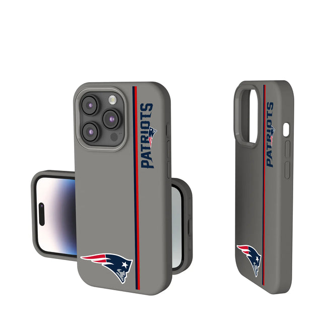 New England Patriots Sidebar Soft Touch Phone Case for Apple iPhone