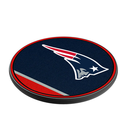 New England Patriots Stripe 15-Watt Wireless Charger