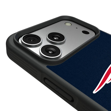 New England Patriots Stripe Bump Phone Case for Apple iPhone
