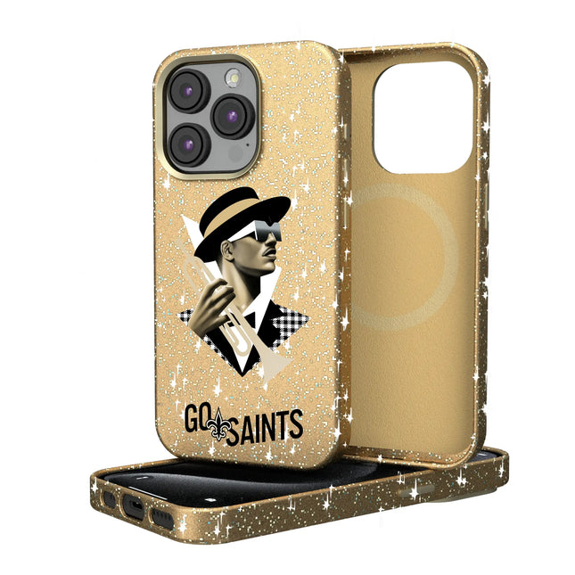 New Orleans Saints Deco Bling Phone Case for Apple iPhone