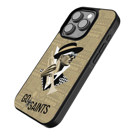New Orleans Saints Deco Bump Phone Case for Apple iPhone